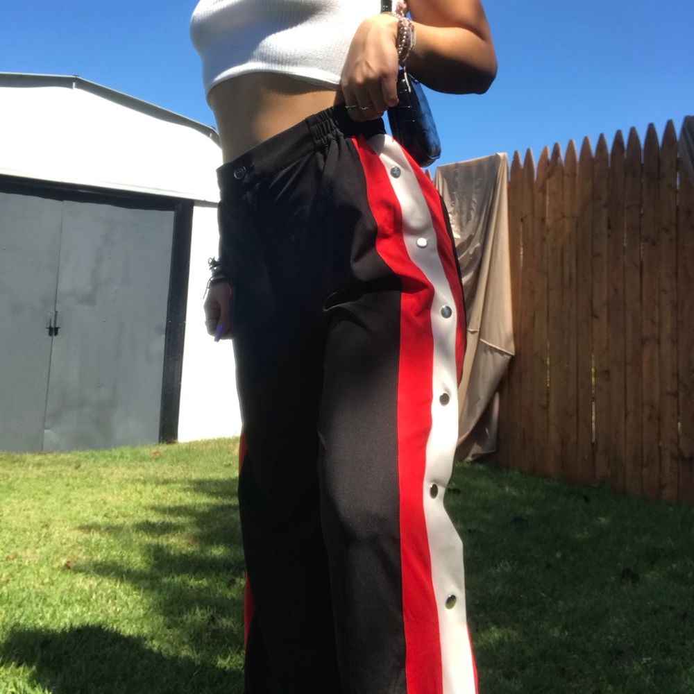 BUTTON SNAP PANTS